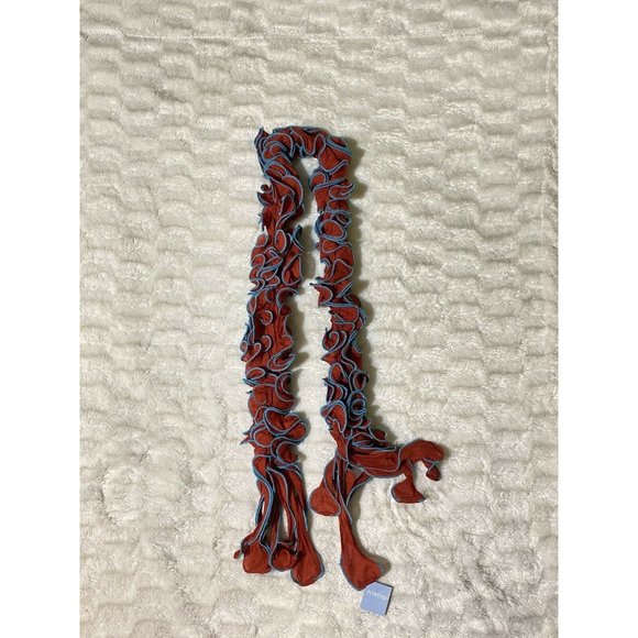 NWT Powder SCARF Trinity Teal Viscose New - Picture 2 of 6